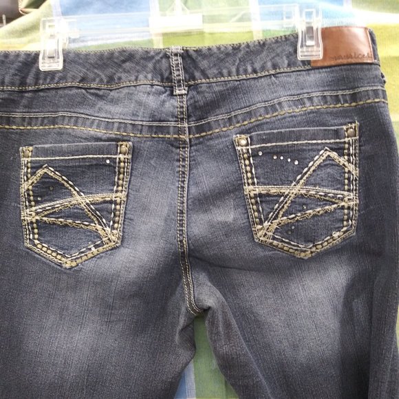 2274 Jeaniemade Size 11/12 Maurices Stretch Bell-Bottoms - Picture 4 of 5